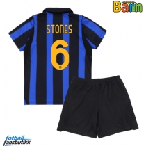 Inter Milan John Stones #6 Hjemmedraktsett Barn 2026-27 Kortermet (+ Korte bukser)